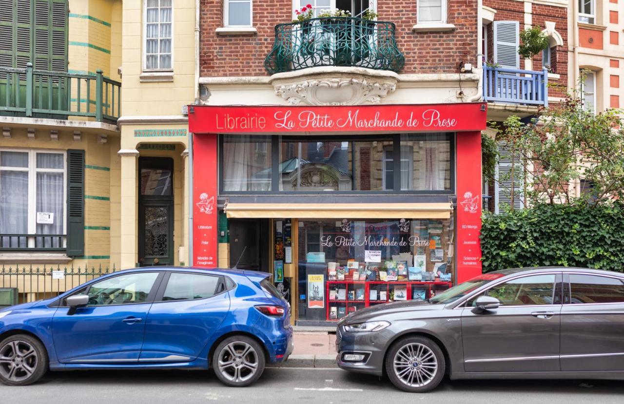 トルヴィル＝シュル＝メールAu 21 Rue Victor Hugoアパートメント エクステリア 写真